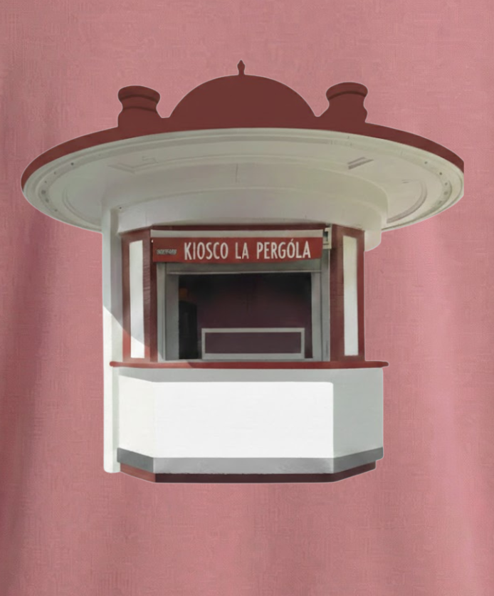 Pérgola Rojo